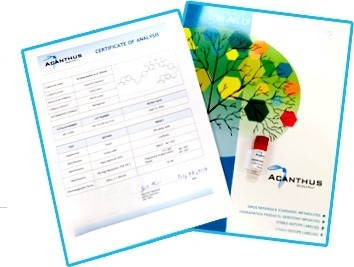 Acanthus Research Certificate of Analysis